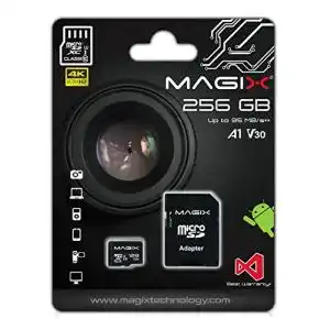 Magix MicroSD Speicherkarte 256GB SDXC 4K Series Klasse 10 V30