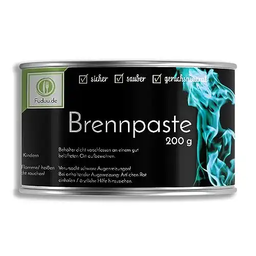 Fuduu Sicherheitsbrennpaste 20 Dosen à 200g