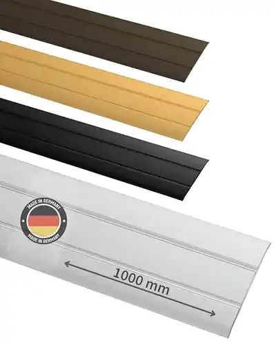 Türschwelle Gedotec selbstklebendes Übergangsprofil Aluminium 1000 mm