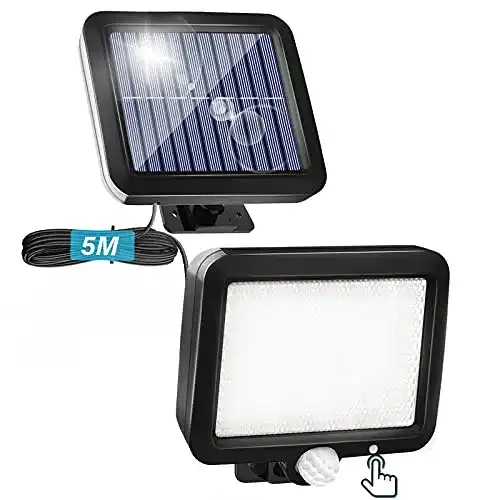 Solarleuchte mit Bewegungsmelder von BENMA für den Außenbereich