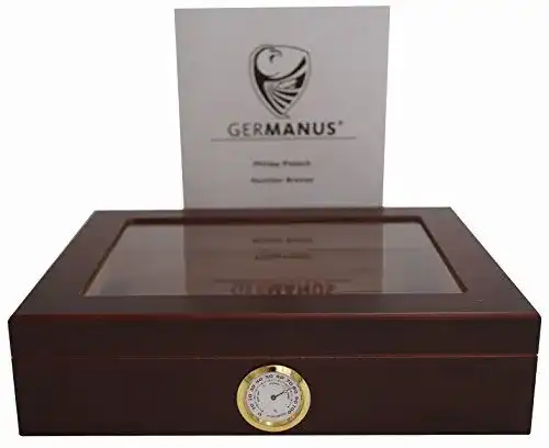 Zigarren-Humidor Germanus Mensalla Classic für bis zu 30 Zigarren