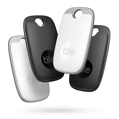 Bluetooth Tracker Tile Pro 2022 – 4er Set Schlüsselfinder