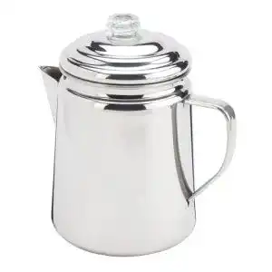 Coleman Edelstahl Perkolator für 12 Tassen Kaffee