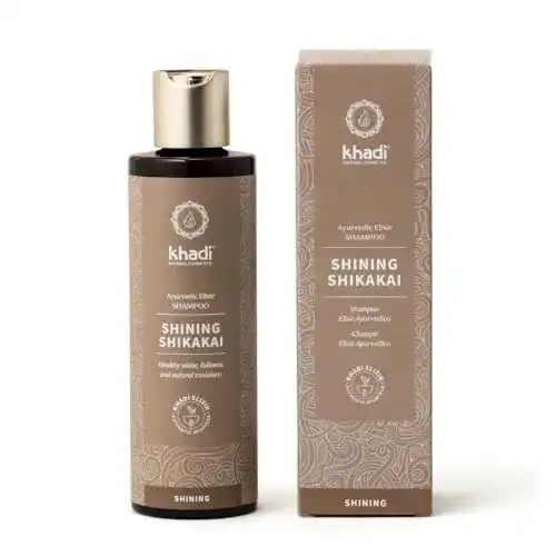 Khadi Shining Shikakai Ayurvedisches Shampoo für glänzendes Haar