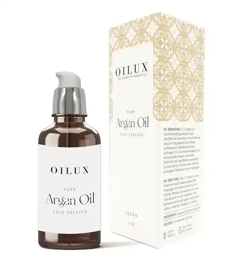 Arganöl von Oilux – Bio, kaltgepresst, für Haut und Haare