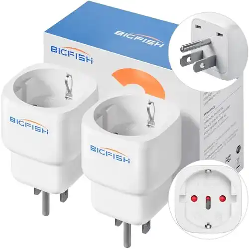 Reiseadapter USA 2er Set für Steckdosen in Nordamerika und Thailand