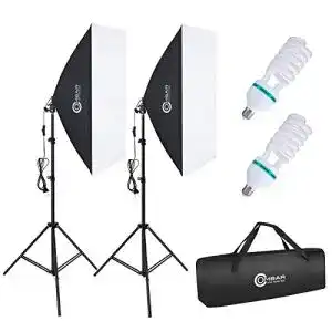 Fotostudio-Set OMBAR Softbox-System 50×70 cm für professionelle Fotografie