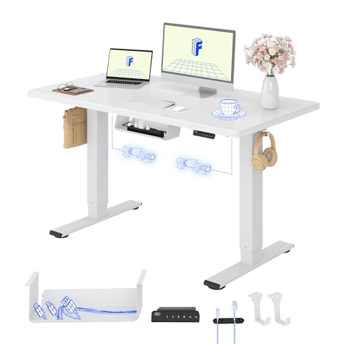 Höhenverstellbarer Schreibtisch von Flexispot mit 2 Motoren und 25 mm Tischplatte