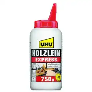 Holzleim UHU EXPRESS 750 g Schnell trocknender Holzkleber