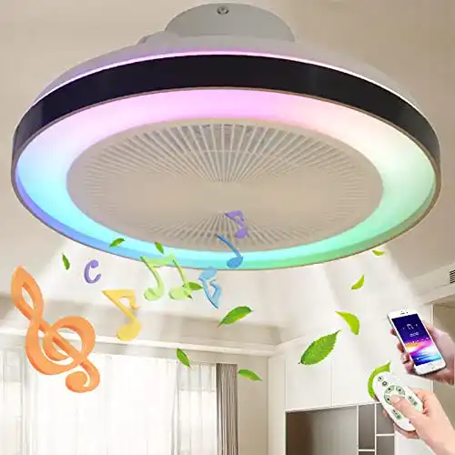LED-Deckenleuchte mit Lautsprecher und RGB-Funktion