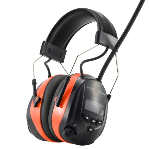 Gehörschutz mit Radio und Bluetooth 5.3 für Arbeit und Freizeit