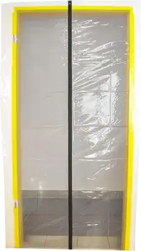 Staubschutztür Scorprotect transparente Folien 210 cm x 110 cm