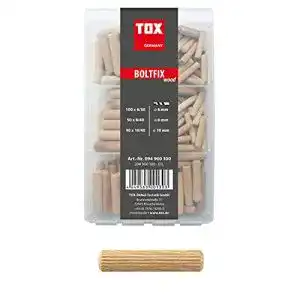 Dübel TOX Holz Miniset Boltfix Wood, 6×30 mm (100 Stück)