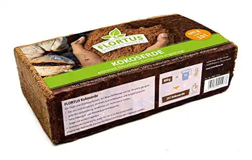Kokoserde Flortus 10L Torffreie Anzuchterde aus Kokosfasern