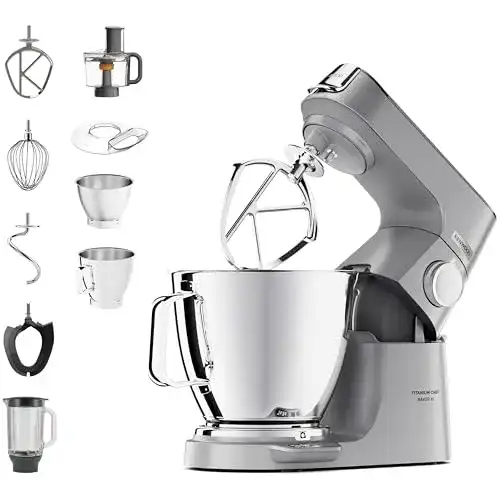 Küchenmaschine Kenwood Titanium Chef Baker XL KVL85.424SI