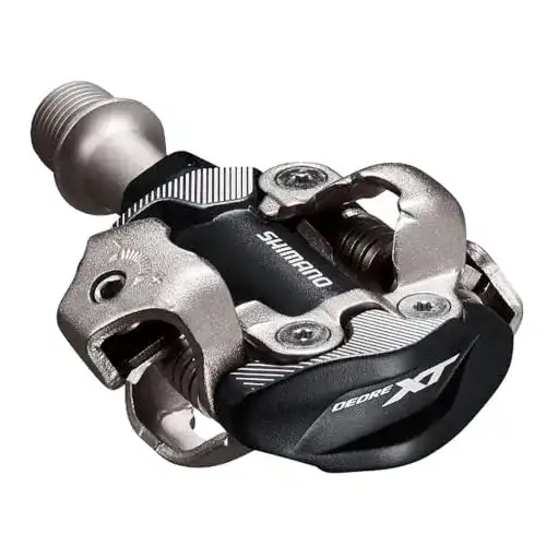 MTB Pedale Shimano XT PD-M8100 Fahrradpedal in Silber und Schwarz