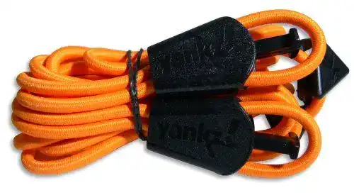 Elastische Schnürsenkel Yankz Schnürsystem rund, Neon Orange