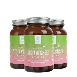 Bitterliebe Bitter Stoffwechsel Komplex – 90 vegane Kapseln mit Cholin und Zink
