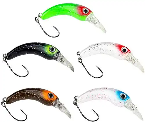 Forellen-Blinker Set FISHN FISHY mit 4 cm Wobblern