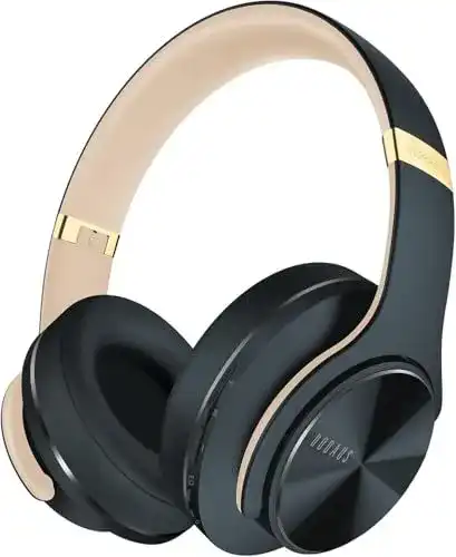 DOQAUS Bluetooth Over-Ear Kopfhörer mit 90 Stunden Spielzeit