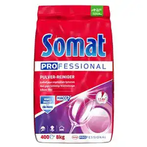 Spülmaschinenpulver Somat Professional (8 kg) für gewerbliche Spülmaschinen