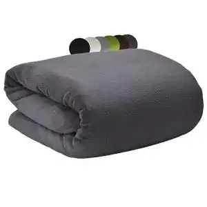 Sofadecke Beautissu Kuscheldecke 150×200 cm Anthrazit
