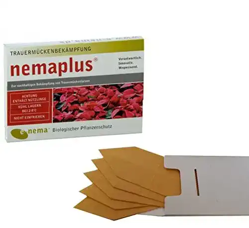 Nematoden nemaplus SF zur Bekämpfung von Trauermücken – 10 Mio. inkl. Gelbsticker