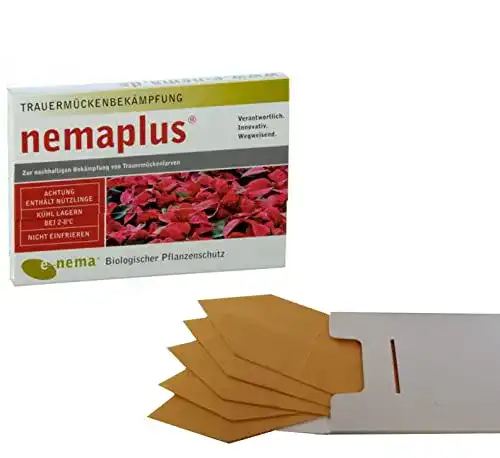 Nematoden nemaplus SF zur Bekämpfung von Trauermücken – 10 Mio. inkl. Gelbsticker