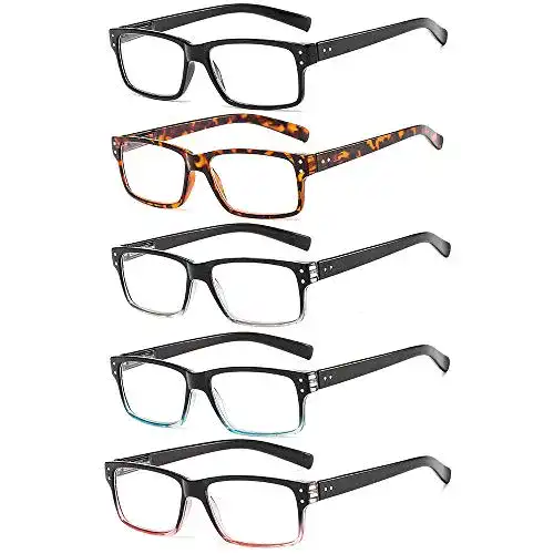 Herren Lesebrille Suertree 5er Set mit Scharnier