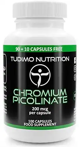 Chrom Picolinat Kapseln 200 mcg – 100 Stück Hochdosiert