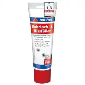 Spachtelmasse Baufan 4016215101421 für Bohrlöcher und Risse