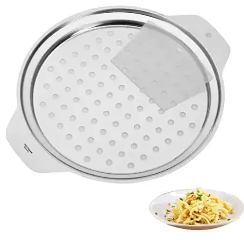 Westmark Spätzlesieb Spätzleblech Topfaufsatz mit Schaber