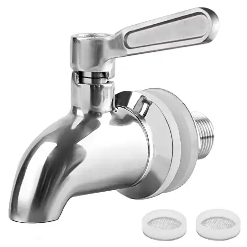 Zapfhahn Hbsite Getränkespender Ersatz für Weinfass Wasserhahn 304