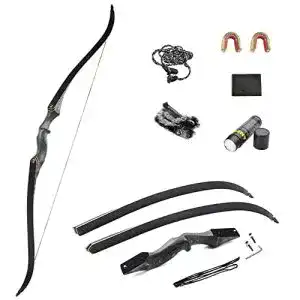 Reiterbogen Sharrow Takedown Recurve 60 Zoll für Rechtshänder und Linkshänder