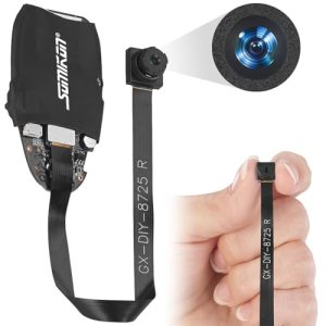 Knopfkamera Somikon für Kleidung: Mobile Full-HD Knopf Kamera