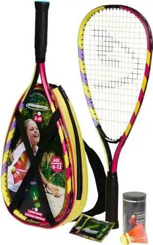 Speedminton 400043 Kinder AA8Junior Set für Speed Badminton
