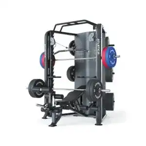 Multipresse Atletica DarkStar mit 2x90kg Steckgewichten