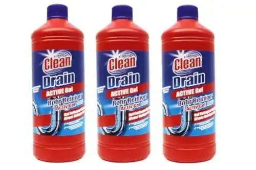Rohrreiniger Gel 3 Flaschen Rohrfrei Active Gel 3 x 1 Liter