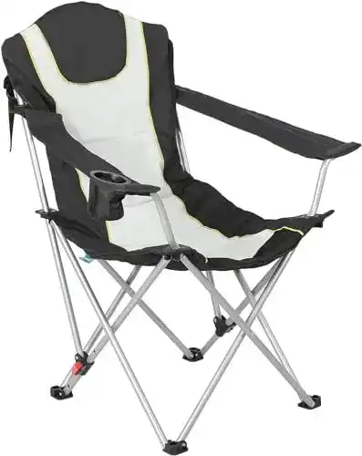 Angelstuhl Homecall Camping-Klappstuhl mit Armlehne und Getränkehalter