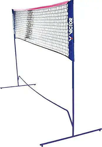 Badminton-Netz Victor Mini höhenverstellbar für verschiedene Sportarten