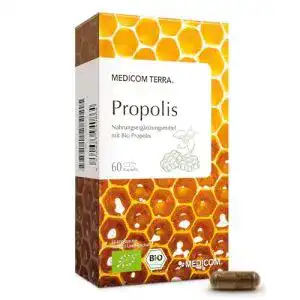 Propolis Kapseln von Medicom Gereinigte Bienenharz Kapseln für Gesundheit