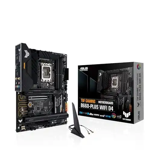 Asus TUF Gaming B660-PLUS WiFi D4 Mainboard für LGA 1700 Sockel