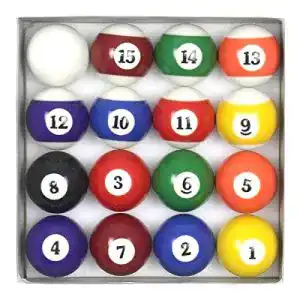 Billardkugeln Polymath Billiard Set mit 16 Pool Balls