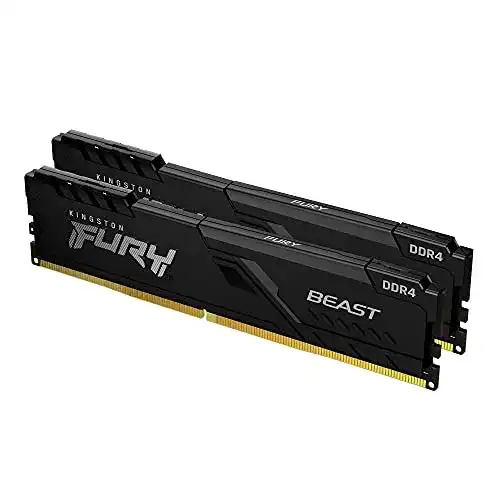 64GB RAM Kingston Fury Beast 2x32GB 3600MHz DDR4 Speicher Kit