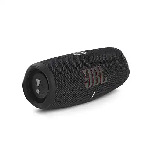 JBL Charge 5 Bluetooth-Lautsprecher in Schwarz Funklautsprecher mit Powerbank