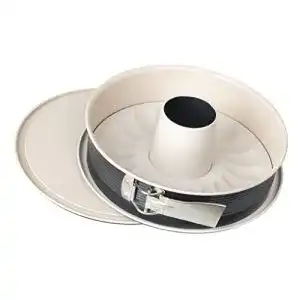 Zenker 7813 Springform Crème Noir mit 2 Böden und Antihaftbeschichtung