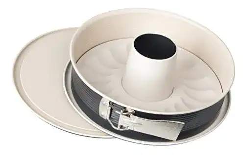 Zenker 7813 Springform Crème Noir mit 2 Böden und Antihaftbeschichtung