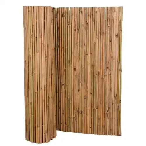 Bambuszaun Unus Sichtschutz 120x300cm aus Bambusmatte