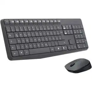 Wireless Tastatur Logitech MK235 Set mit Maus und USB-Empfänger