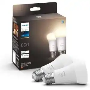 Philips Hue White E27 LED Glühbirne 810 lm, dimmbar und smart
